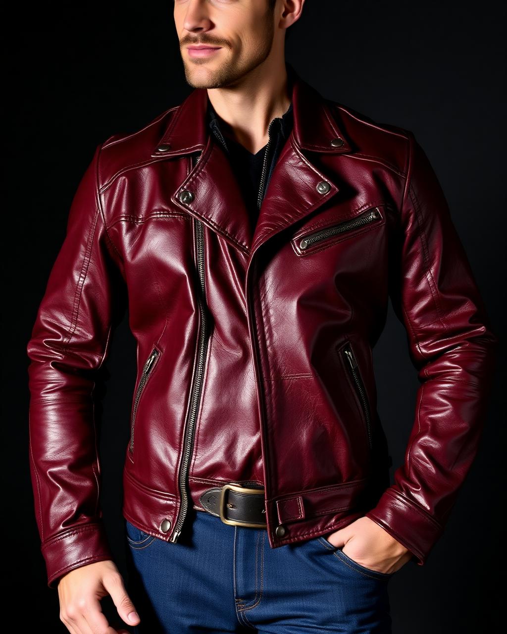 GrociFly Double Rider — Oxblood